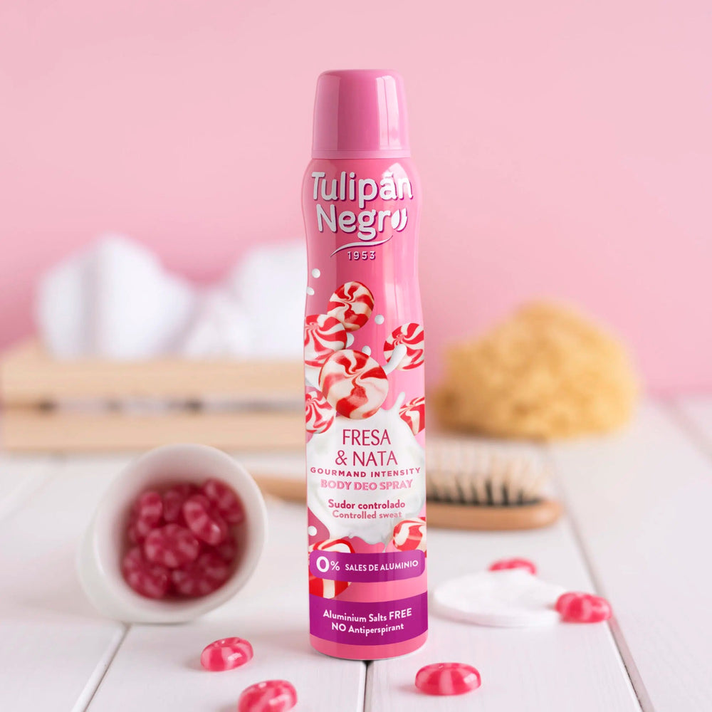 Erdbeer-Creme-Deo-Spray - Tulipan Negro - 1