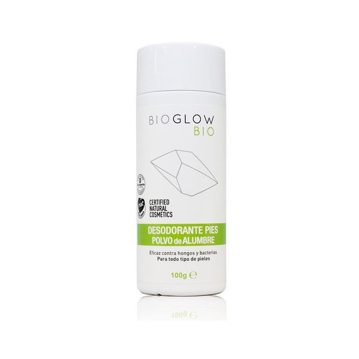 100 % natürliches Fußdeodorant Alaunpulver - Bioglow - 1
