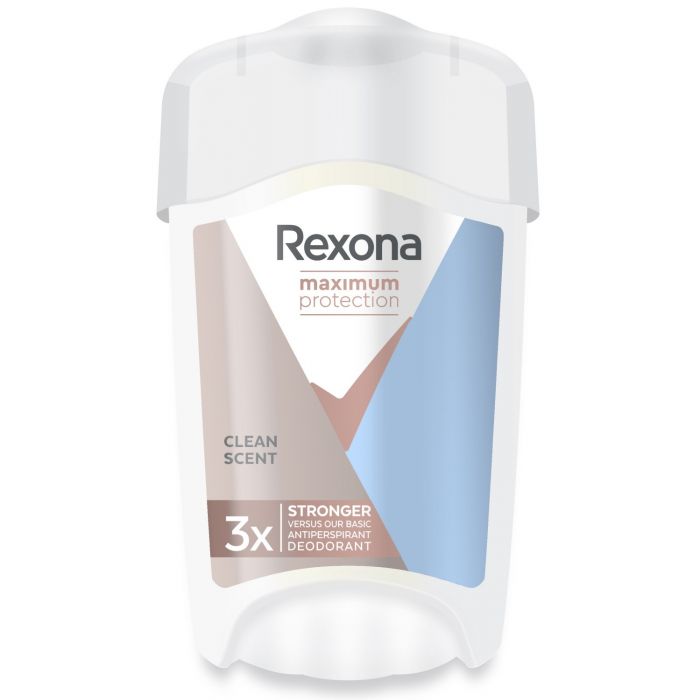 Antitranspirant Creme Clean Scent Maximum Protection - Rexona - 1
