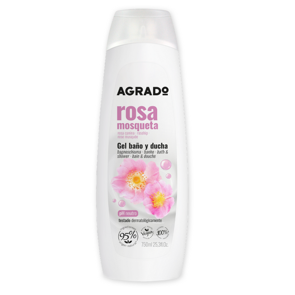 Bade-und Duschgel - Agrado : Rosa Mosqueta - 1