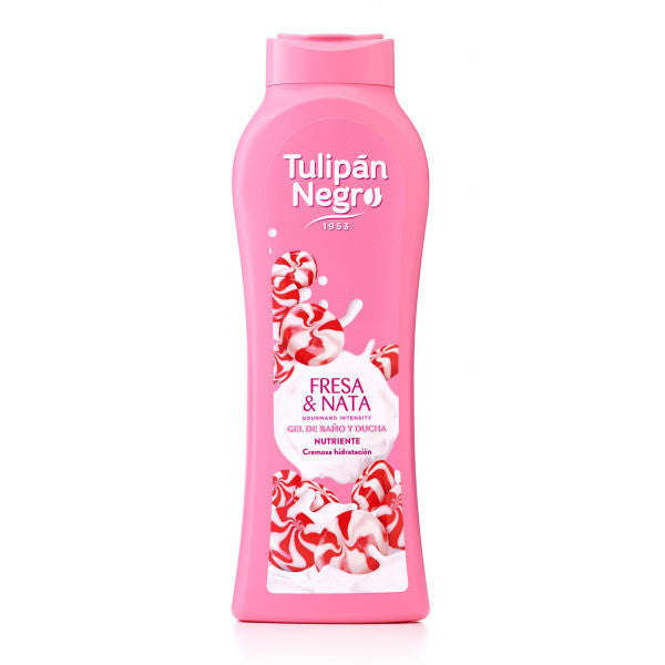 Badegel - Kiss Erdbeere und Sahne - Tulipan Negro - 1