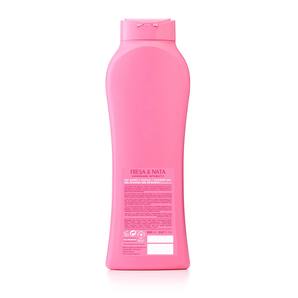 Badegel - Kiss Erdbeere und Sahne - Tulipan Negro - 1