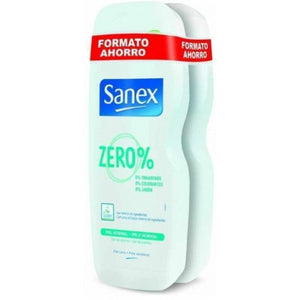 Zero Duschgel Normale Haut - Sanex : 2 x 600Ml - 1