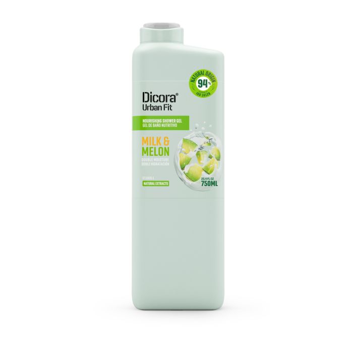 Vitamin-Badegel mit Milch und Melone: 750 ml - Dicora Urban Fit - 1