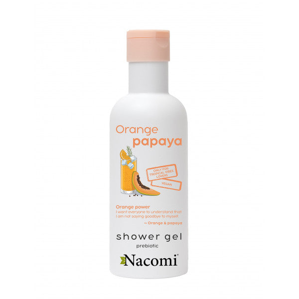 Duschgel Orange und Papaya: 300 ml - Nacomi - 1
