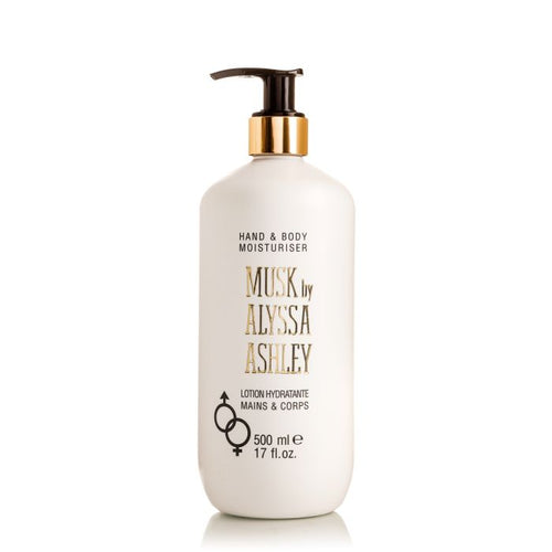 Feuchtigkeitscreme Musk für Hände und Körper - Alyssa Ashley : 500ml - 1