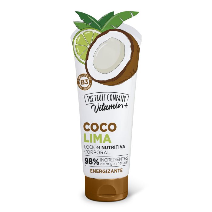 Belebende Kokos-Limetten-Körperlotion - The Fruit Company - 1