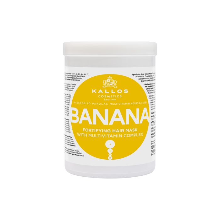 Haarmaske mit Bananenextrakt - Kallos - 1
