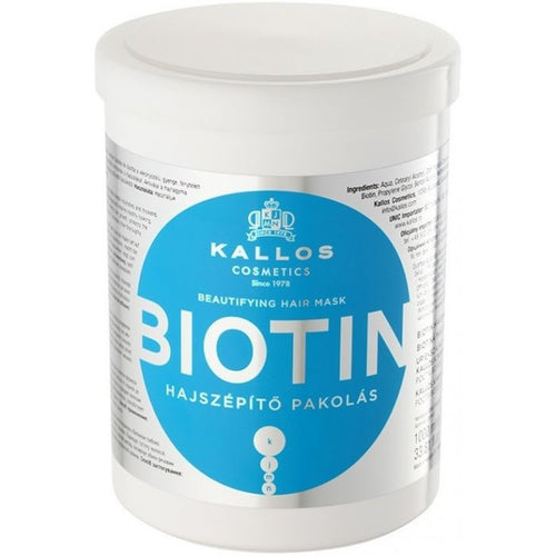Verschönernde Biotin-Haarmaske - Kallos : 1000 ml - 1