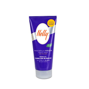 Weiße Haarmaske - Nelly - 1