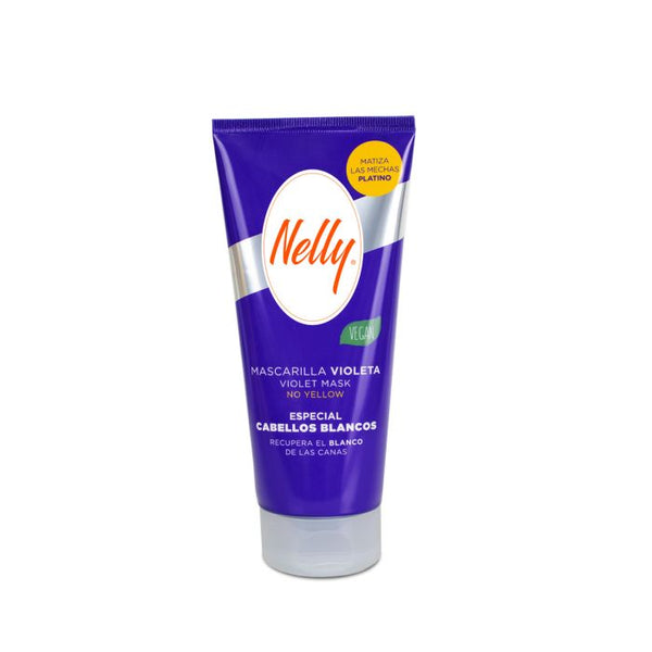 Weiße Haarmaske - Nelly - 1