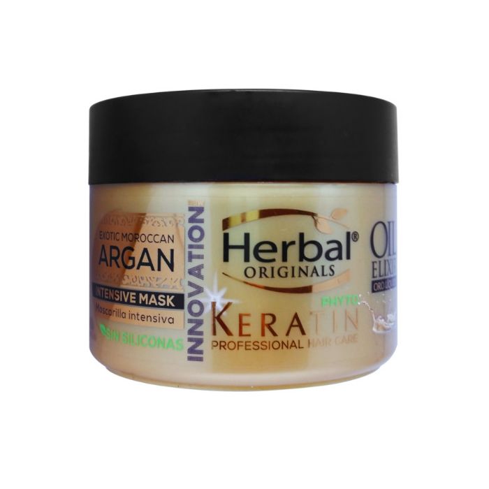 Phyto Keratin Argan Haarmaske - Kräuter - Herbal Essences - 1