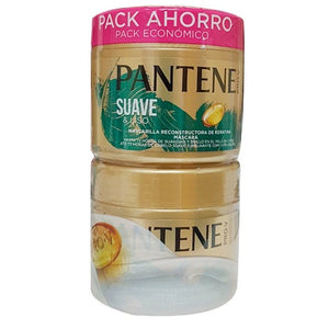 Glatte/glatte Haarmaske - Pantene : 2 x 300ML - 1