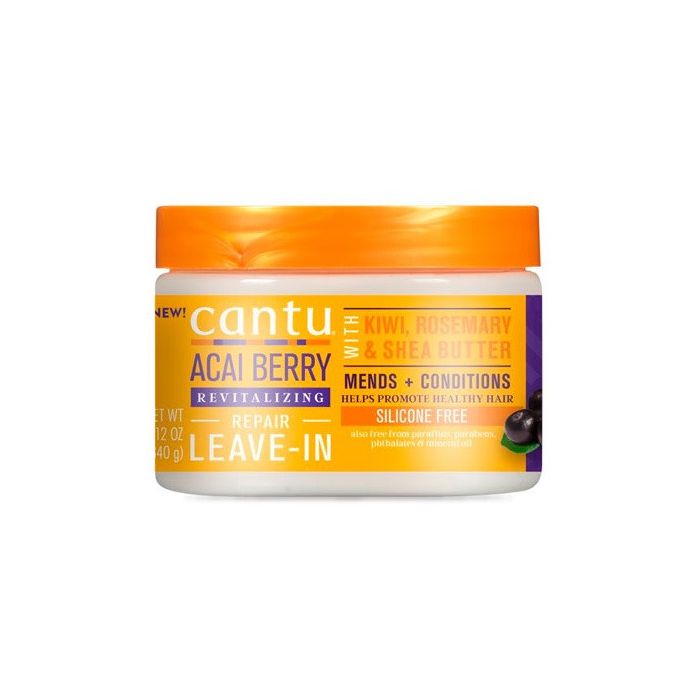 Acai Berry Revitalizing Leave-in Leave-in Conditioner: 340 Gramm - Cantu - 1