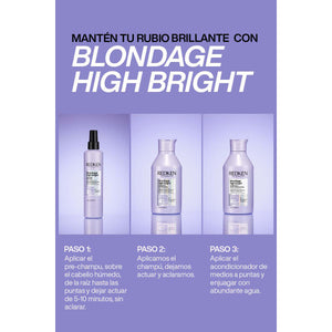 Color Extend Blondage High Bright Champú: 300 ml - Redken - 6