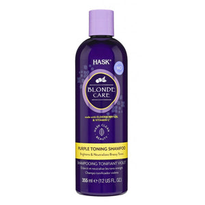 Champú Blonde Care Violett tonisierend: 355 ml - Hask - 1