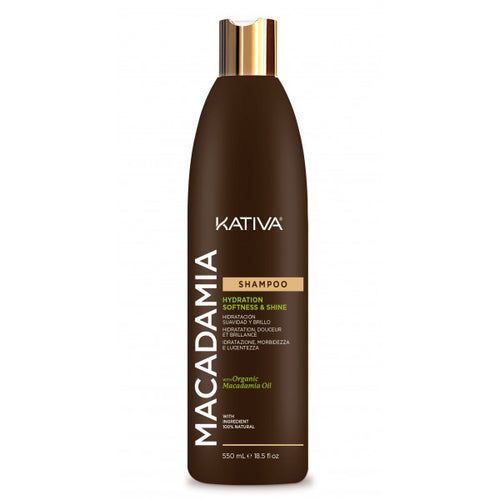 Macadamia Feuchtigkeitsspendendes Shampoo - Kativa : 550 ML - 1