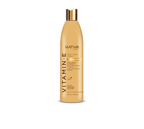 Shampoo Ultra-Reparatur und Stärke mit Vitamin E, Biotin und Bambus - Kativa : 550 ML - 1