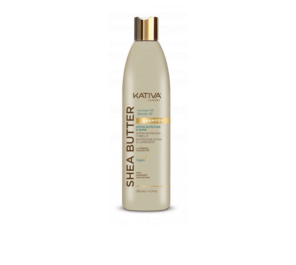 Shampoo mit Sheabutter, Kokosnussöl und Marula - Kativa : 355 ML - 1