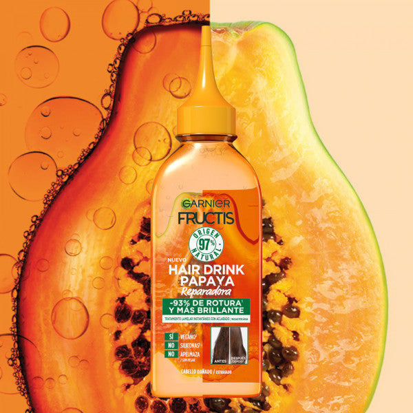 Haar-Drink Papaya Haar-Reparatur-Kur - Fructis - 4