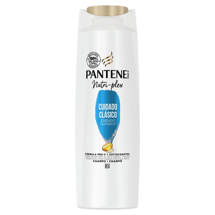 Pro-v Nutri-plex Classic Care Shampoo 1000 ml - Pantene - 1