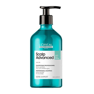 Expert Scalp Advanced Anti-Fett Shampoo - L'oreal Paris : 500 ml - 1