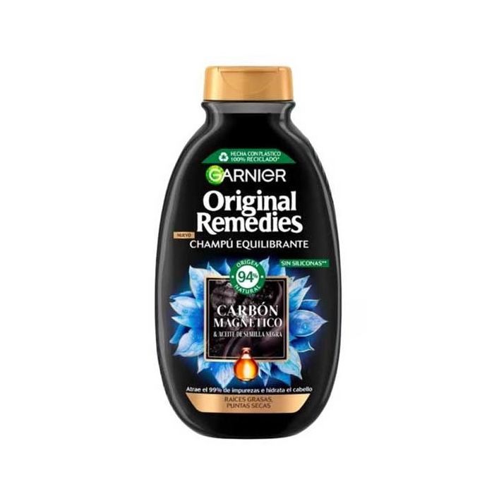 Magnetisches Kohlenshampoo ausgleichend - Garnier - 1