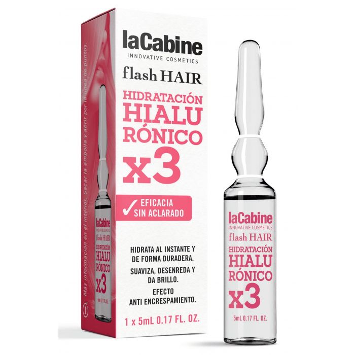 Flash Hair Hyaluronic Hydration Kapillarampullen - La Cabine - 1