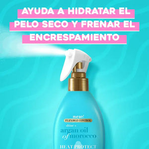 Argan Oil of Morocco Spray Protector de Calor: 177 ml - Ogx - 4