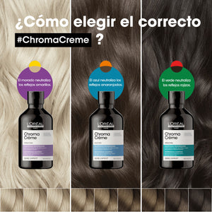 Chroma Crème Gelbton-neutralisierendes Shampoo - L'oréal Professionnel - L'oreal Paris : 1500 ml - 5