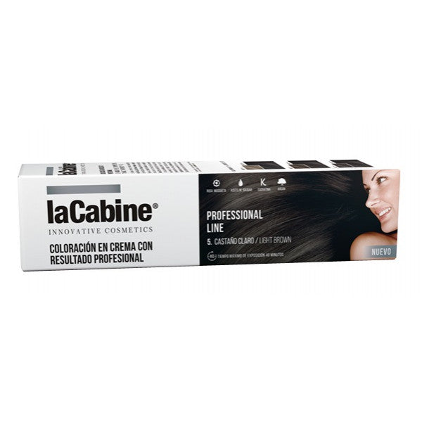 Professional Line Farbcreme - La Cabine : 5 Castaño Claro - 1