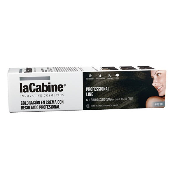 Professional Line Farbcreme - La Cabine : 6.1 Rubio Oscuro Ceniza - 1