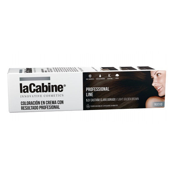 Professional Line Farbcreme - La Cabine : 5.3 Castaño claro dorado - 1