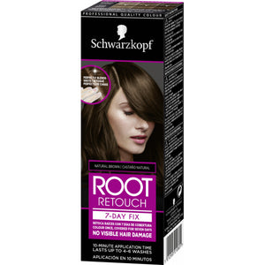 Retusche Wurzeln Root 7day Fix - Schwarzkopf : CASTAÑO NATURAL - 1