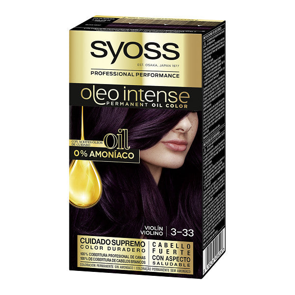 Intensives Tönungsöl - Syoss : 3-33 Violín - 1