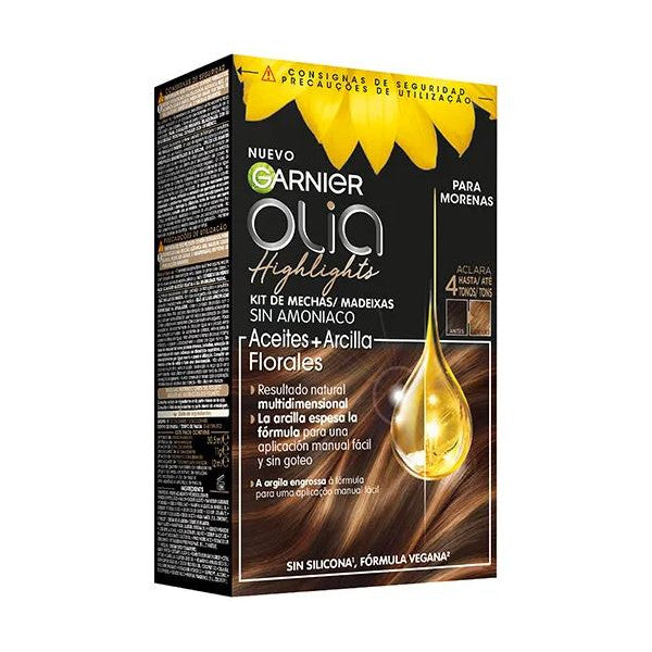 Olia Highlights Kit Highlights ohne Ammoniak - Garnier : Moreno - 1
