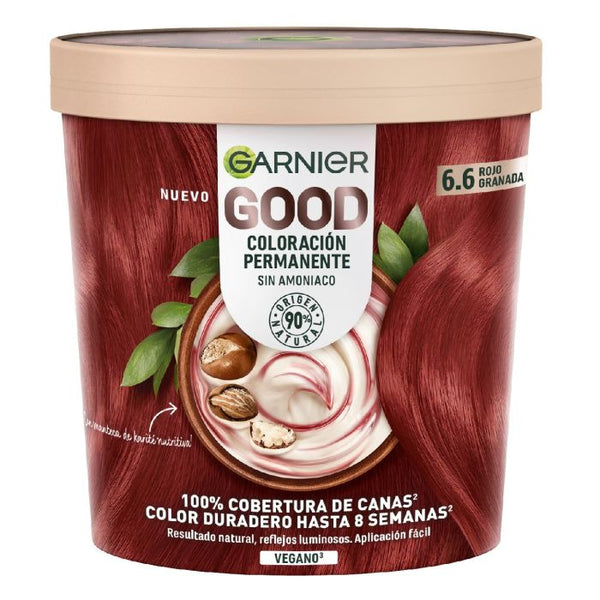 Gute permanente Haarfärbung ohne Ammoniak - Garnier : 6.6 - 1