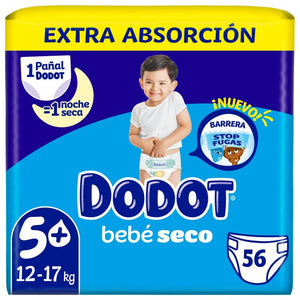 Mainline Extra Dry Baby Größe 5+: 56 Einheiten - Dodot - 1