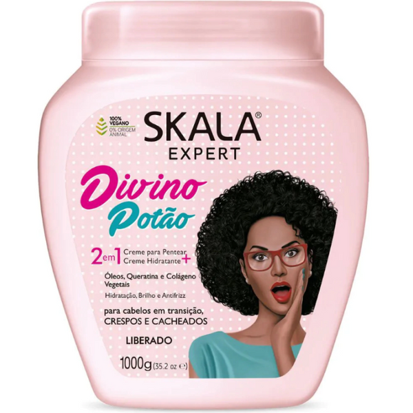 Divino Potao Pflegecreme und Maske 1000ml - Skala - 1