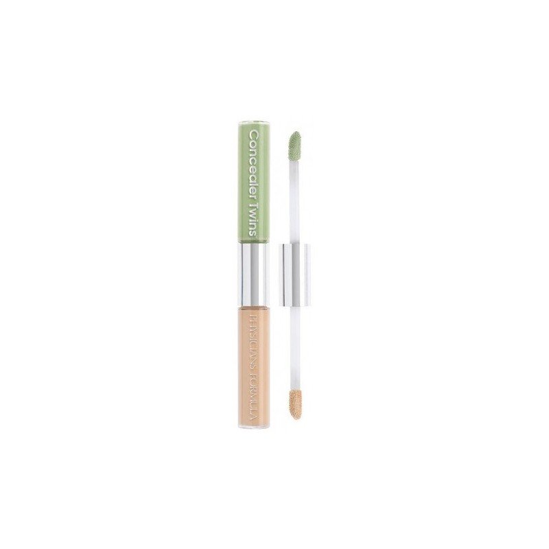 Korrektor 2 und 1 Grün/Licht - Concealer Twins - Physicians Formula - 1