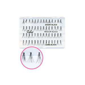 Gestreifte künstliche Wimpern von Assorted Flare Premium Lashes (56 Flares) - Cala - 1