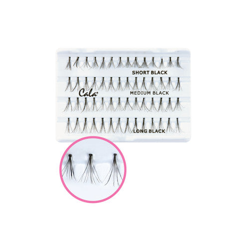 Gestreifte künstliche Wimpern von Assorted Flare Premium Lashes (56 Flares) - Cala - 1