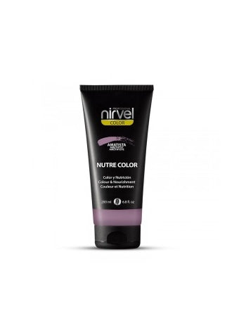Farbpflegemaske Nährt Farbe Haselnuss 200 ml - Nirvel : Amatista - 1