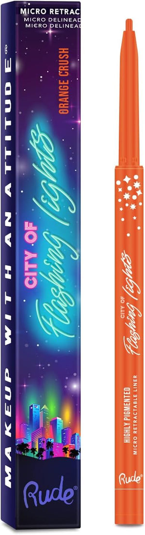 Delineador City of Flashing Lights - Rude Cosmetics - Rude : Orange Crush - 1