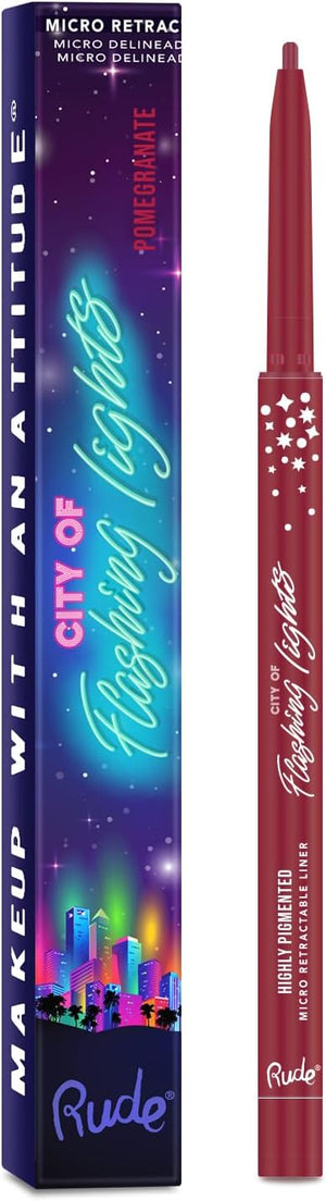 Delineador City of Flashing Lights - Rude Cosmetics - Rude : Pomegranate - 1