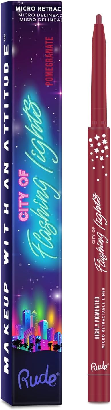 Delineador City of Flashing Lights - Rude Cosmetics - Rude : Pomegranate - 1