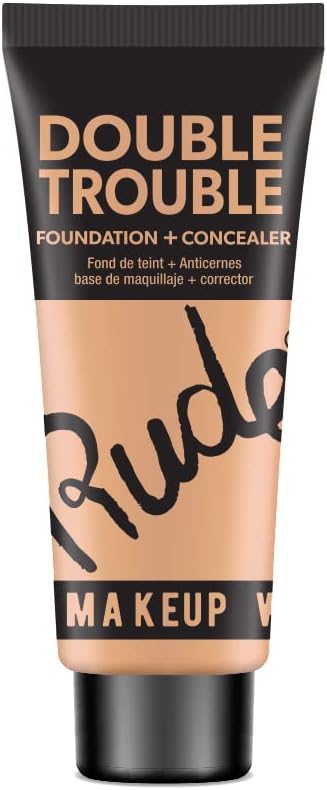 Double Trouble Foundation + Concealer 30ml - Rude : Vanilla 07 - 1