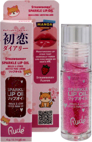Lippenöl Manga-Kollektion - Rude : Strawberry - 1