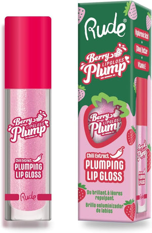 Lip Gloss Beere Füllig Plumping - Rude : Pink Sugar - 1