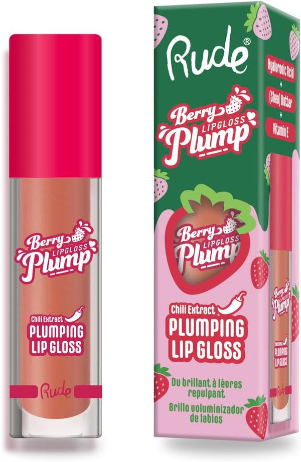 Lip Gloss Beere Füllig Plumping - Rude : Bare - 1